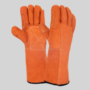 GUANTE SOLDADOR GD15 COSTURAS KEVLAR EXTRA REFORZADO