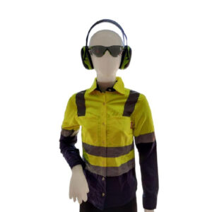 CAMISA IGNIFUGA NOMEX 6 oz ALTA VISIBILIDAD CLASE 1