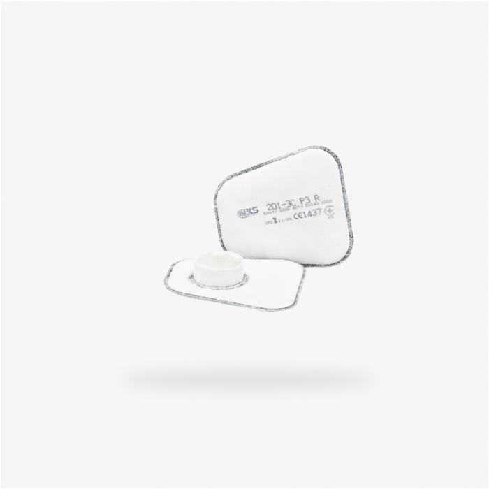 KIT FILTROS BLS PARTICULAS+OV/AG 201-3C P3 R