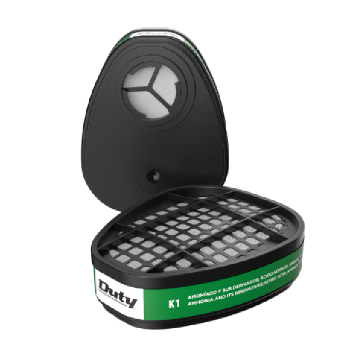 FILTRO DUTY 5004 CONTRA AMONÍACO Y METILAMINAS K1